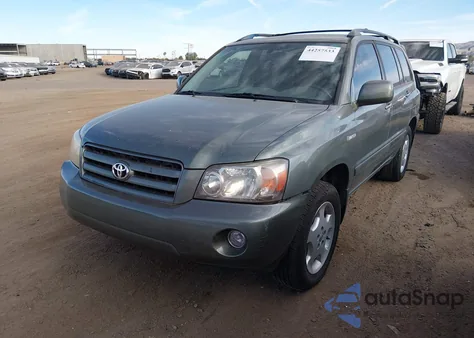 2004 Toyota Highlander Limited V6 from USA, damaged, VIN JTEEP21A540030018